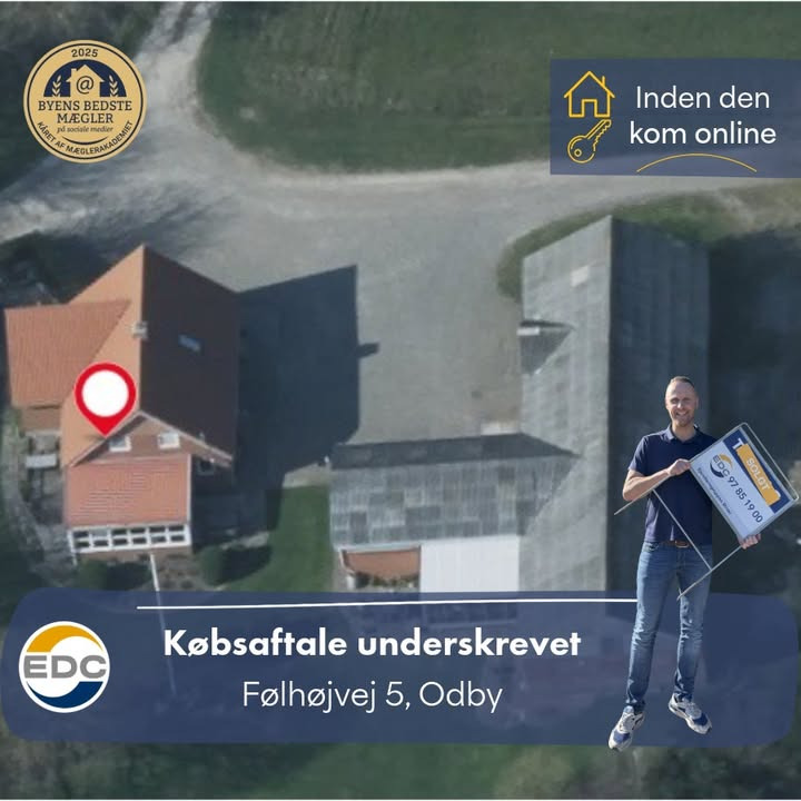 EDC Ejen­doms­grup­pen Struer har underskrevet købsaftale på Følhøjvej 5