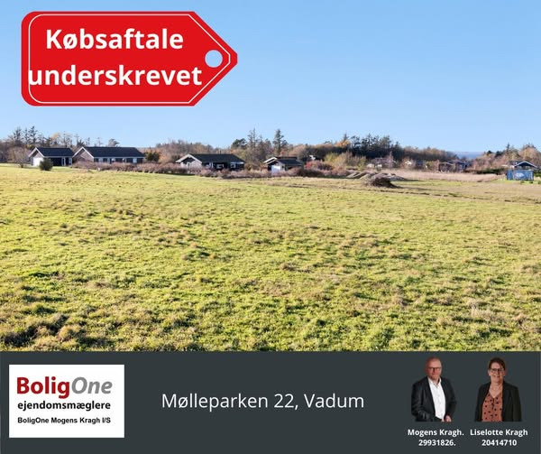 Købsaftale underskrevet for Mølleparken 22, Vadum af BoligOne Mogens Kragh I/S