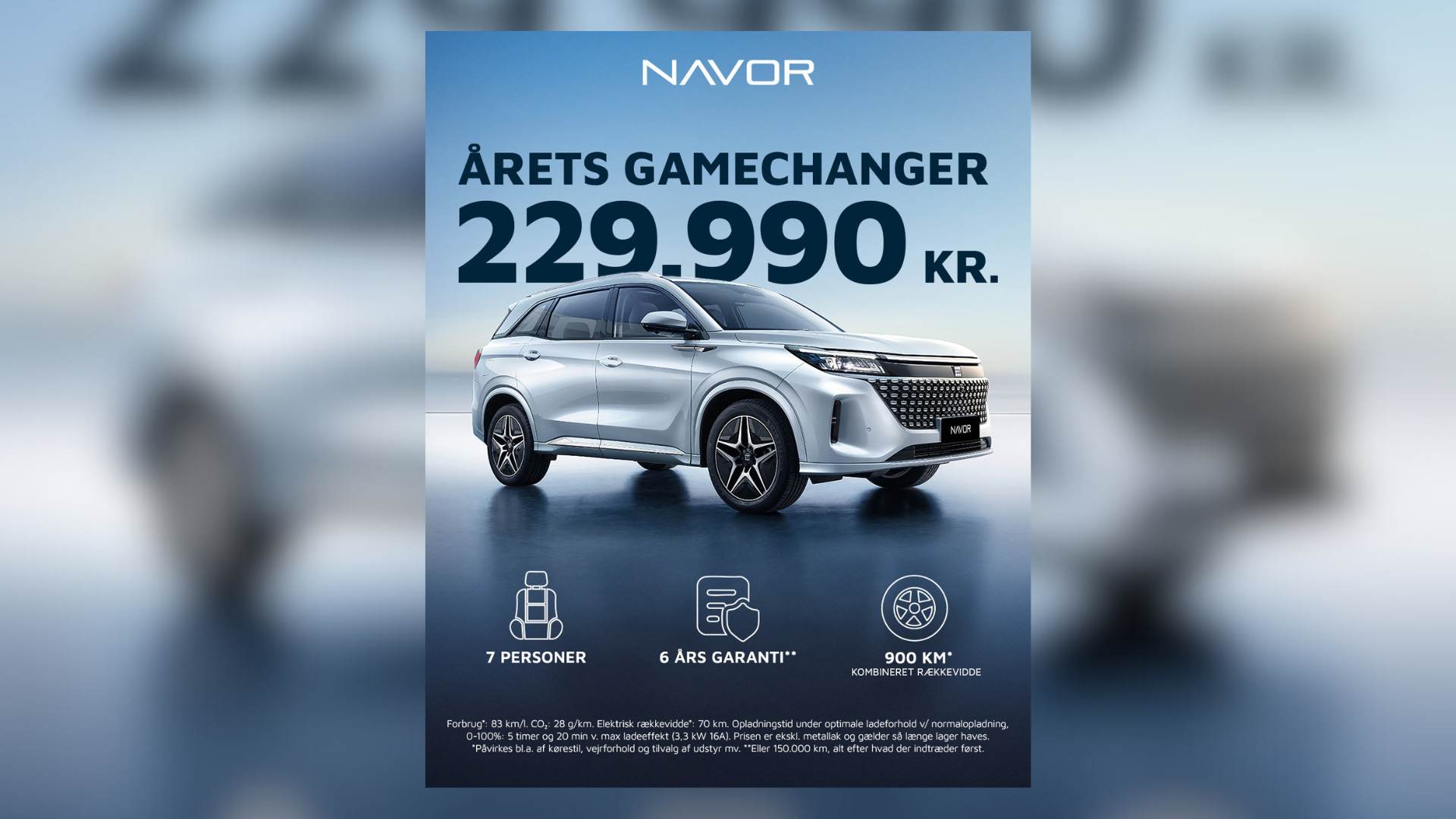 Fabriksny 7 personers Navor til nedsat pris lige nu hos Jørgen Laursen A/S