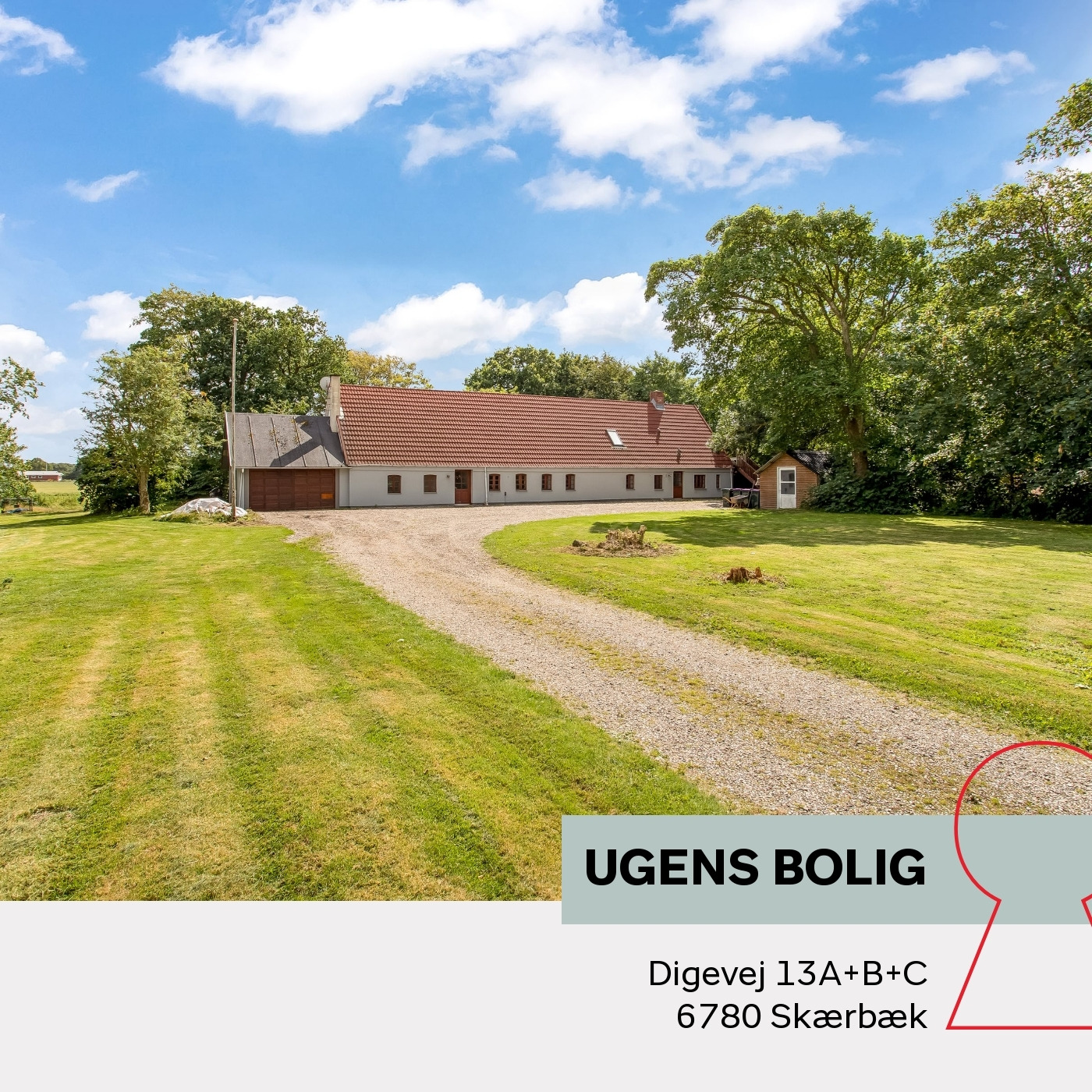 Ugens bolig: Mulighedsrig ejendom på Digevej med 335 m² boligareal - HOME Tønder