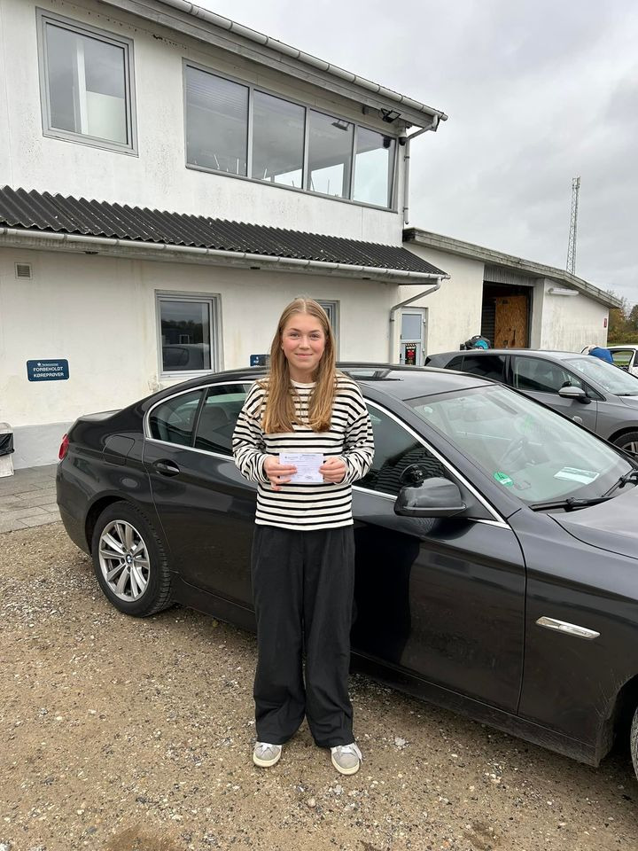 Martin H Køreskole ønsker tillykke til elever med bestået køreprøve i første forsøg
