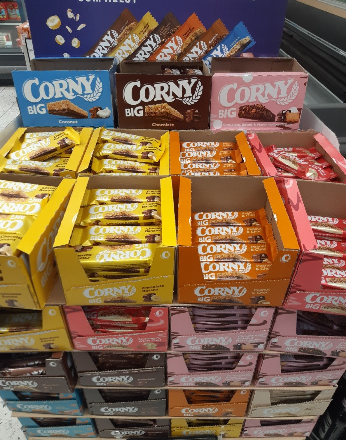 Meny Randers tilbyder Corny bars til kun 5 kr. stykket