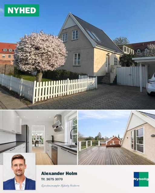 Nybolig Hvidovre præsenterer charmerende villa til salg på Catherine Boothsvej