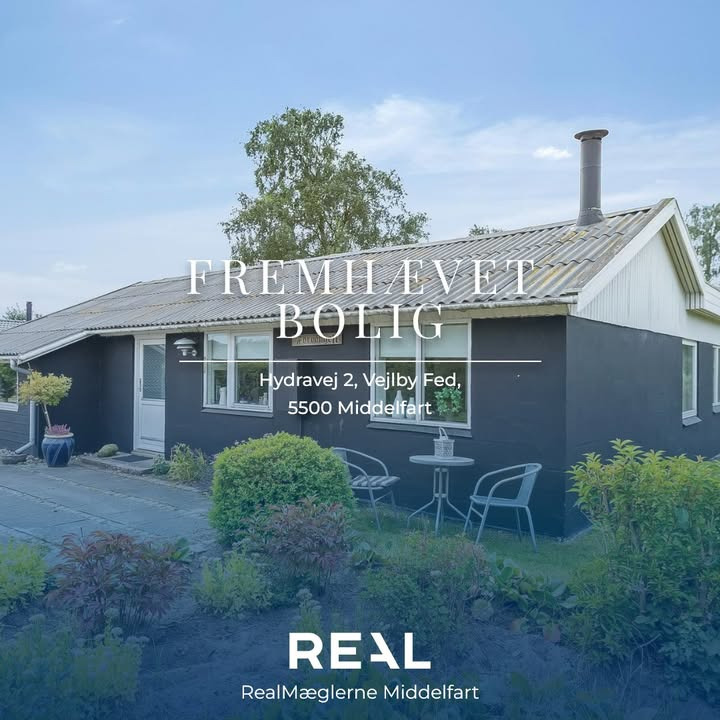 Hyggeligt sommerhus til salg ved Vejlby Fed gennem RealMæglerne Middelfart