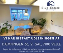 Blue-Estate lykkes med udlejning af kontorlokale i Vejle: Tilbyder hjælp til andre udlejere