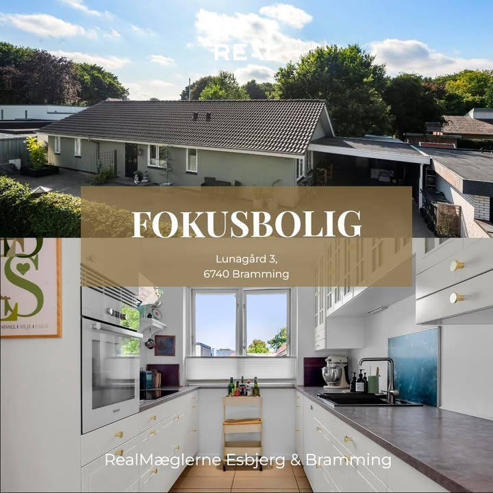 RealMæglerne Esbjerg og Bramming tilbyder skøn familievilla i Bramming