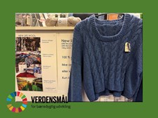 Strikkeglæde og verdensmål på Skørping Bibliotek