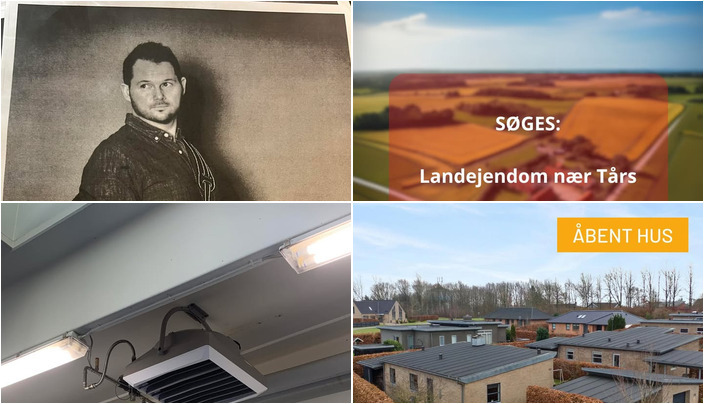 Nyt fra Toldbod El- & Klimateknik ApS, Mæglerhuset Brønderslev, Bjælkehytten og 1 anden