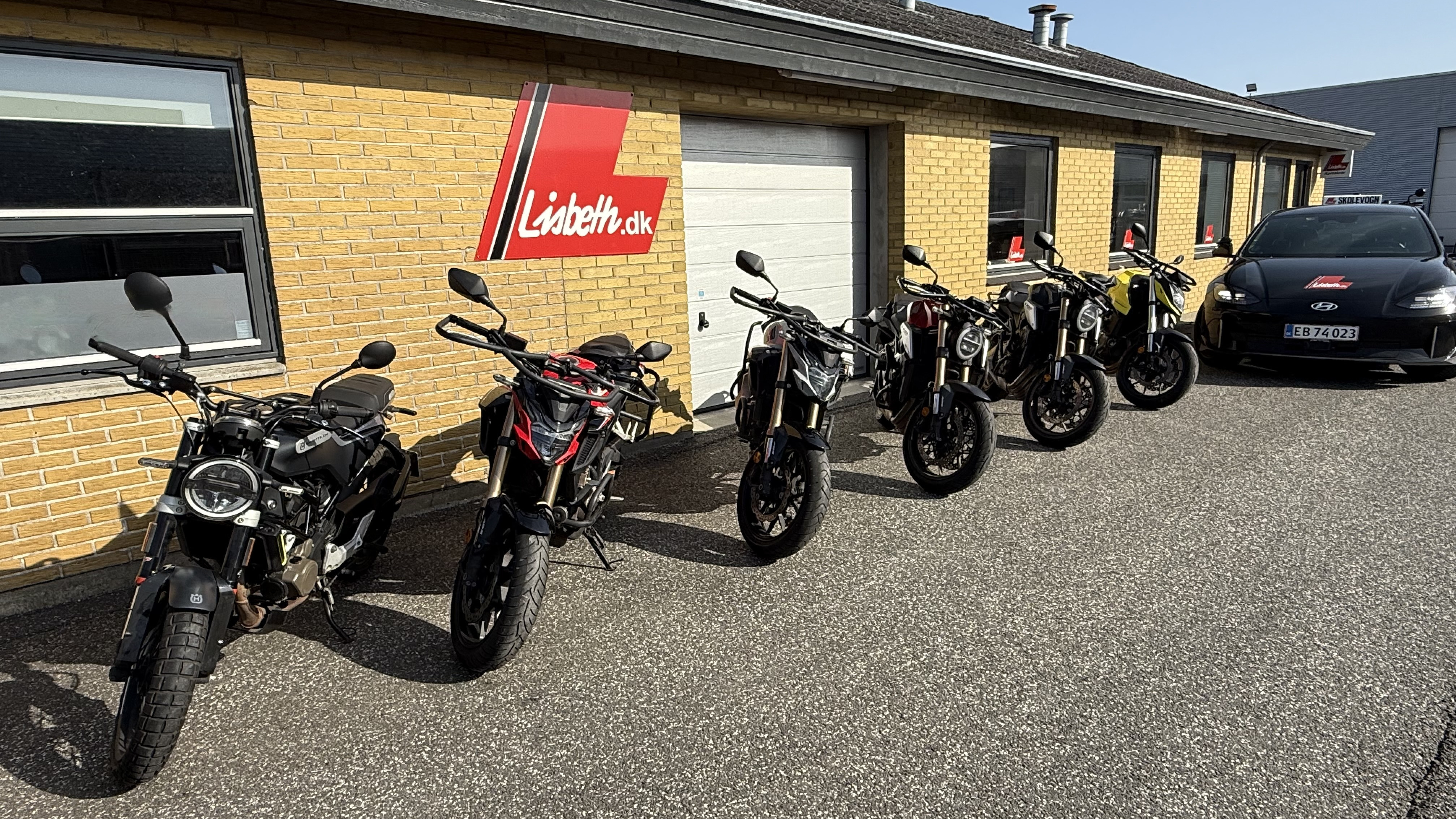 Motorcykelsæsonen er skudt i gang hos Lisbeth Køreskole Herning