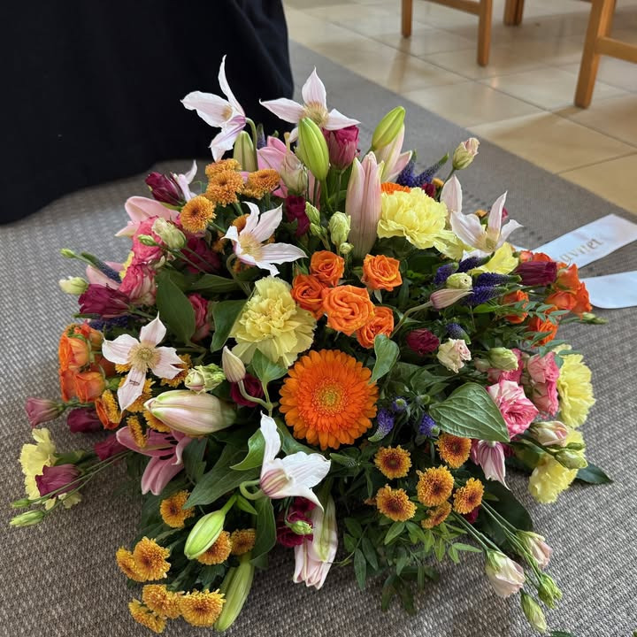 Bedemand Trenskow sikrer mindeværdige blomster til afskedsceremonier