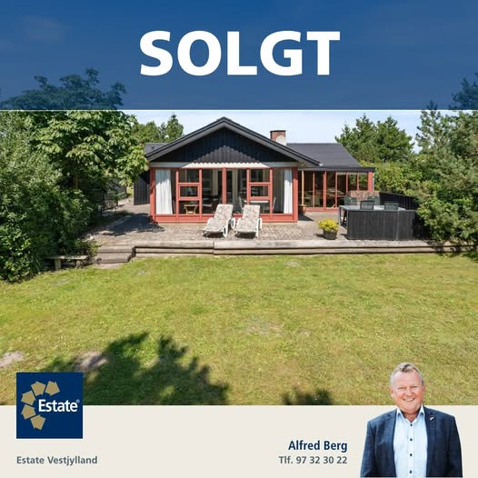 Estate Vestjylland sælger sommerhus i Søndervig