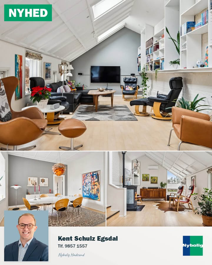 Nybolig Hadsund præsenterer historisk rækkehus med charme og muligheder