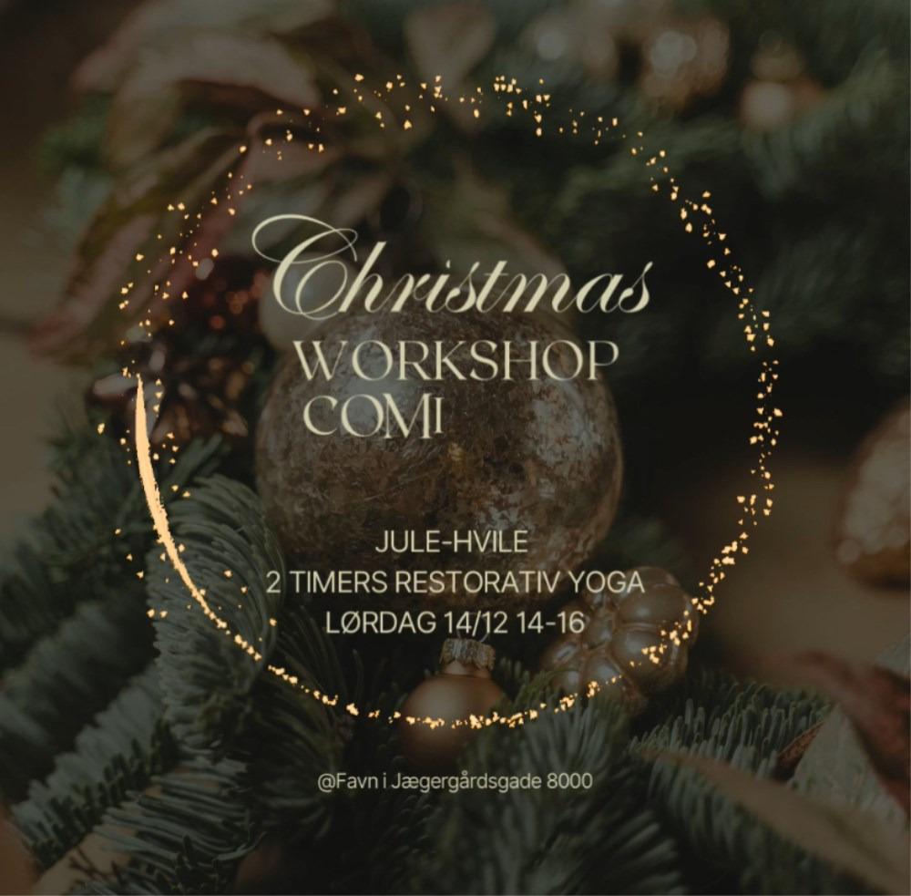 Jule-hvile: To timers restorativ yoga i Aarhus