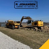Jordflytning klarer vi hos Entreprenør P. Johansen ApS