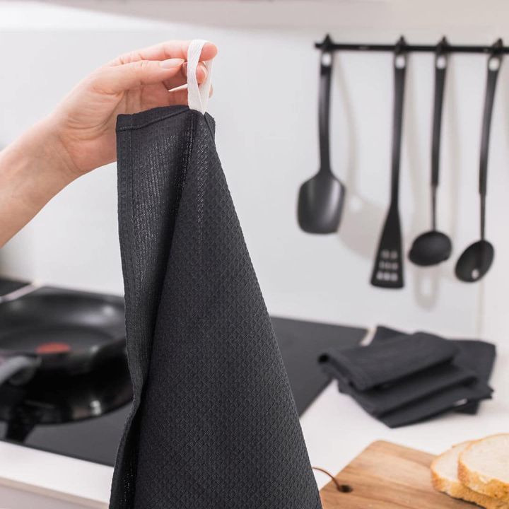 Min Købmand Ø. Bjerregrav: Ja tak tilbud på OlsenHome vaffel viskestykker kun 28 kr. pr. pakke