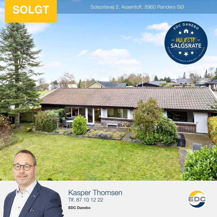 EDC Danebo sælger bolig på Solsortevej 2 – bestil din vurdering nu!