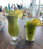 Sweet green juice og smoothies hos Café Bryggen