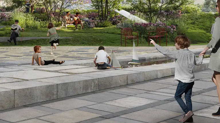 Store Torv i Thisted forvandles til grønt byrum med leg og opholdsmuligheder