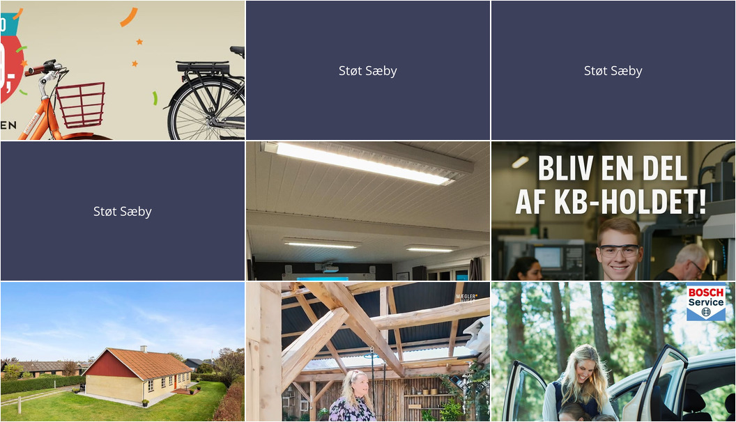 Nyt fra Mæglerhuset Sæby, KB METAL ApS, Bech's Køreskole og 3 andre