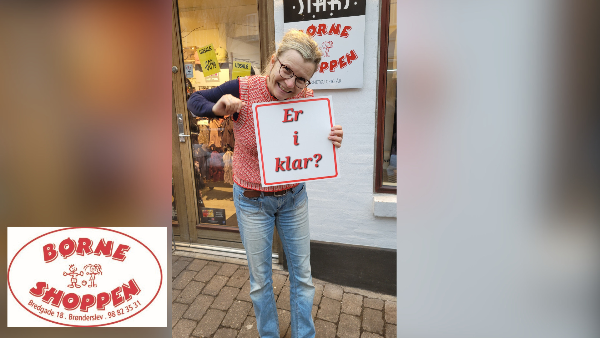 Børneshoppen i Brønderslev skyder februar i gang med kanonudsalg