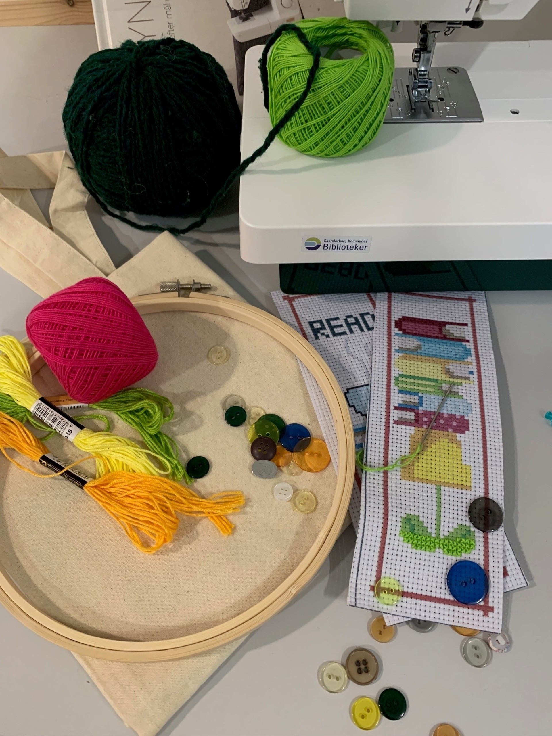 Kreative og musikalske oplevelser på Galten Bibliotek