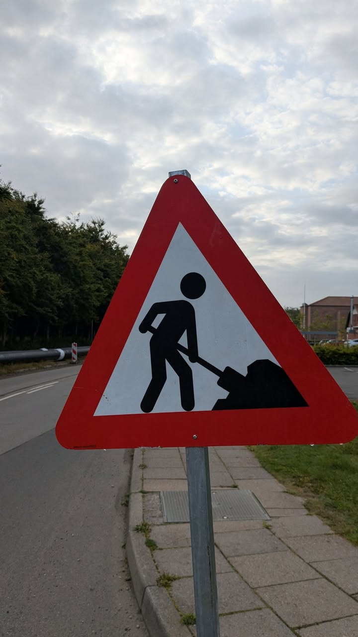 Rema 1000 Gødvad informerer om midlertidig adgang på grund af anlægsarbejde