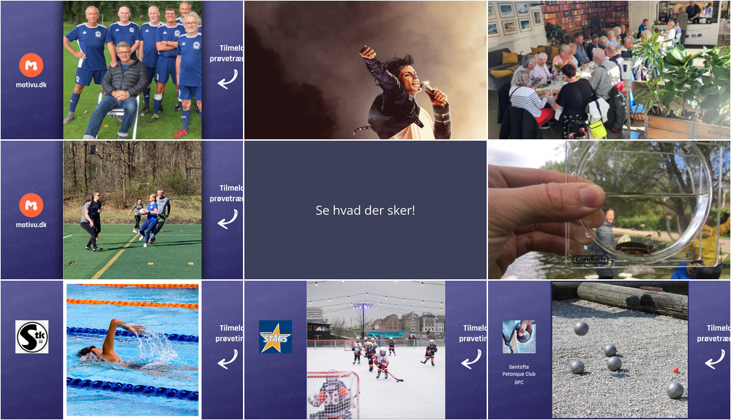 Hvad sker der i Gentofte denne weekend? Fodbold, film og fællesspisning