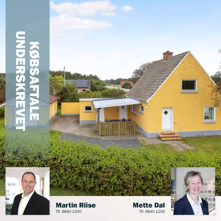 Nybolig Sæby A/S underskriver købsaftale på Østkystvejen, Voerså