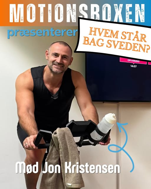 Hadsund Sport og Event præsenterer instruktør Jon Kristensen til Indoor Cycling