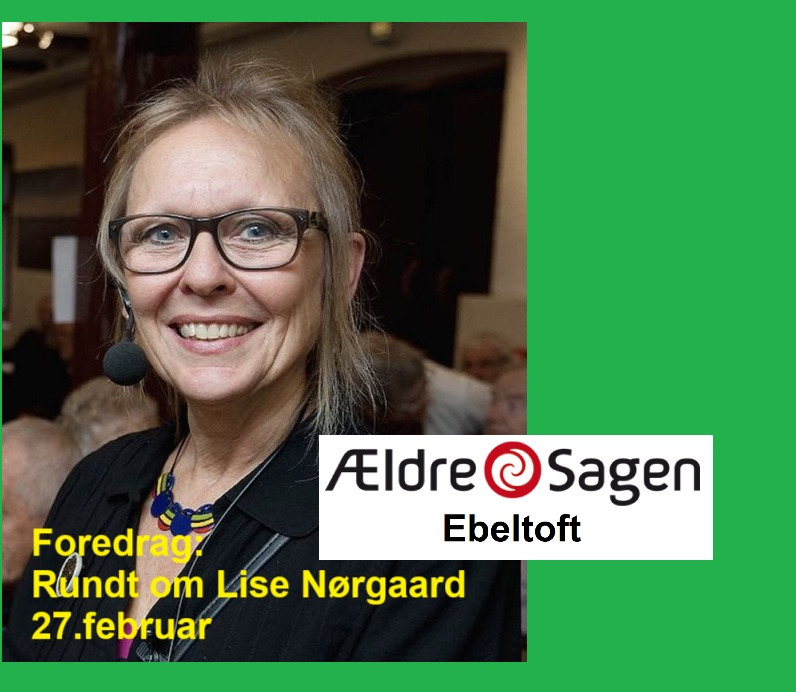 Foredrag om Lise Nørgaard i Ebeltoft Sognegård