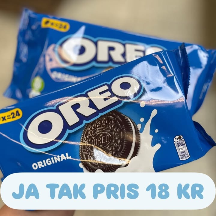 SuperBrugsen Dronninglund tilbyder Oreo-kiks til nedsat pris via Facebook-bestilling