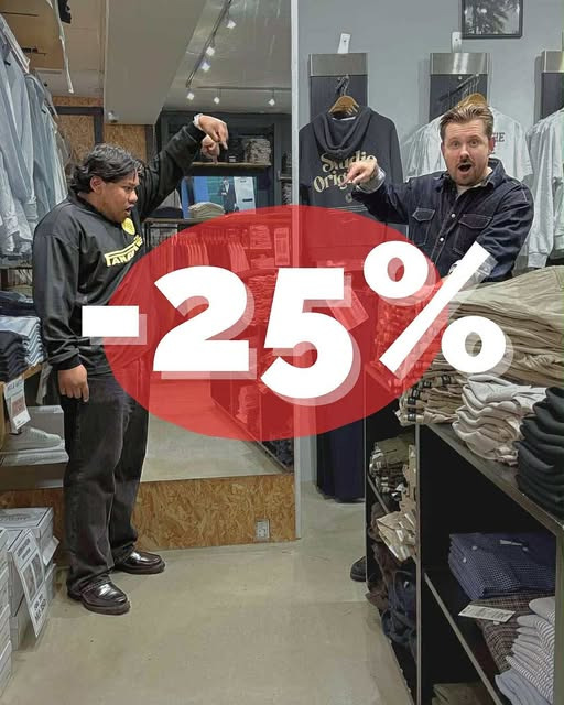 Boxen fejrer efterårsferien med minimum 25% rabat på alt i butikken