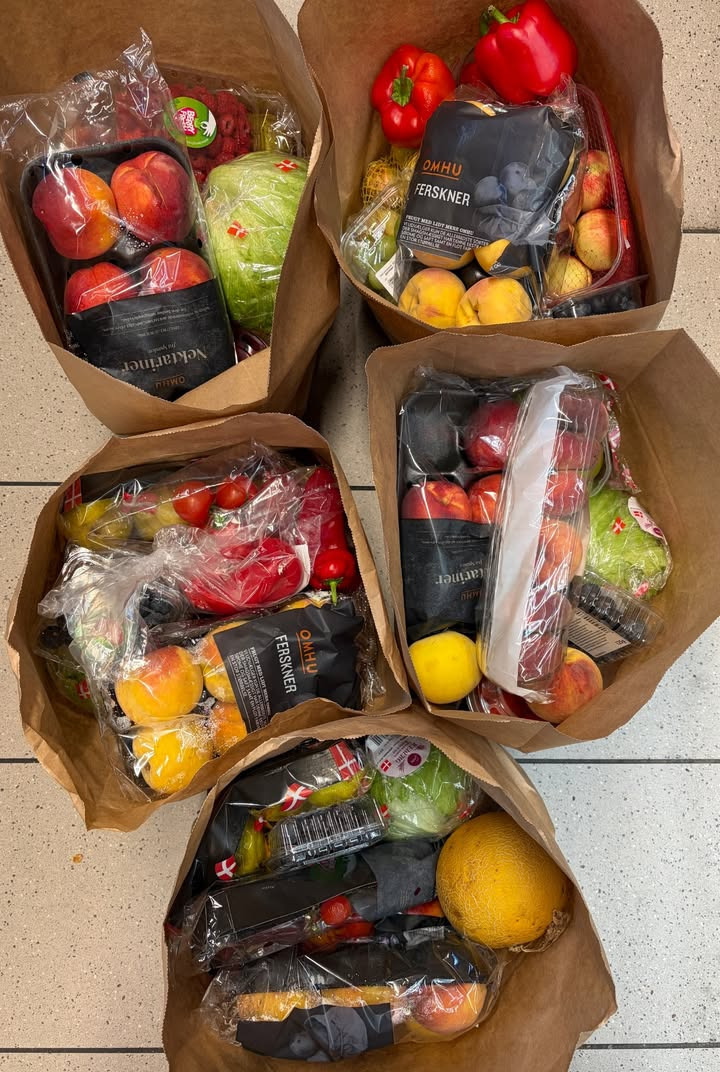 MIN KØBMAND I ASP sælger frugt og grønt poser til 45 kr.