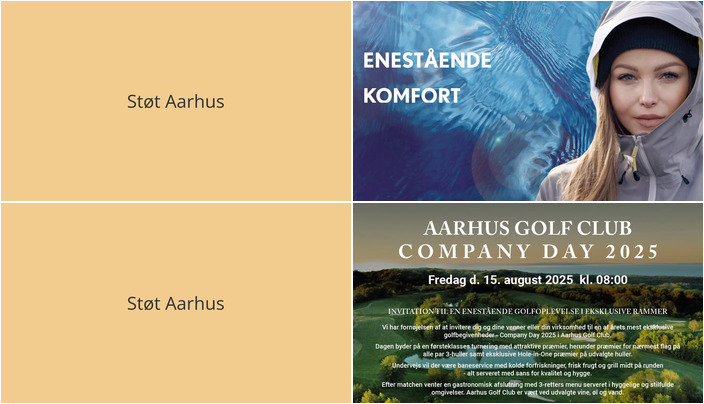 Nyt fra Aarhus Golf Club og NYTSYN Veri