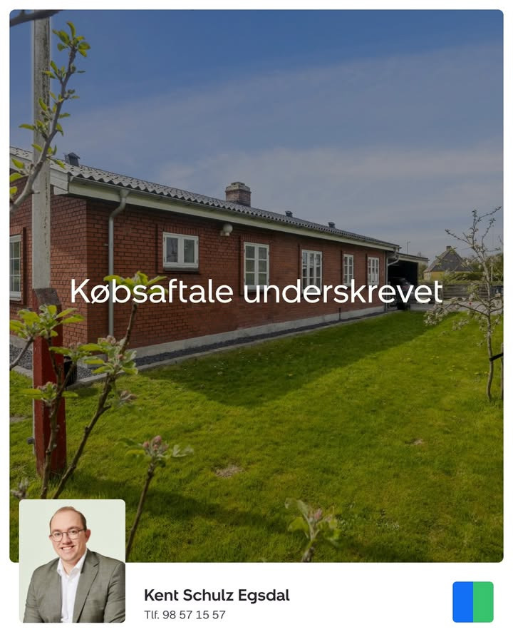 Nybolig Hadsund: købsaftalen for Kolonihaven 3 er underskrevet
