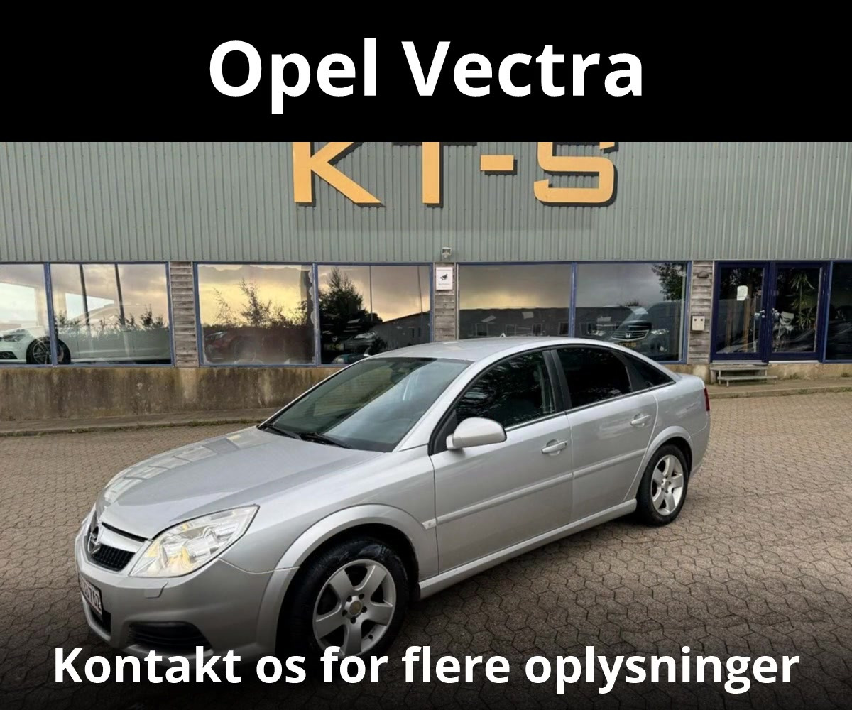 KT-S i Kolding klar til at hjælpe med ny bil – se eksempelvis denne Opel Vectra