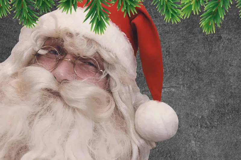 Magisk juleaften i Kolding med julemandens besøg og tæning af juletræet