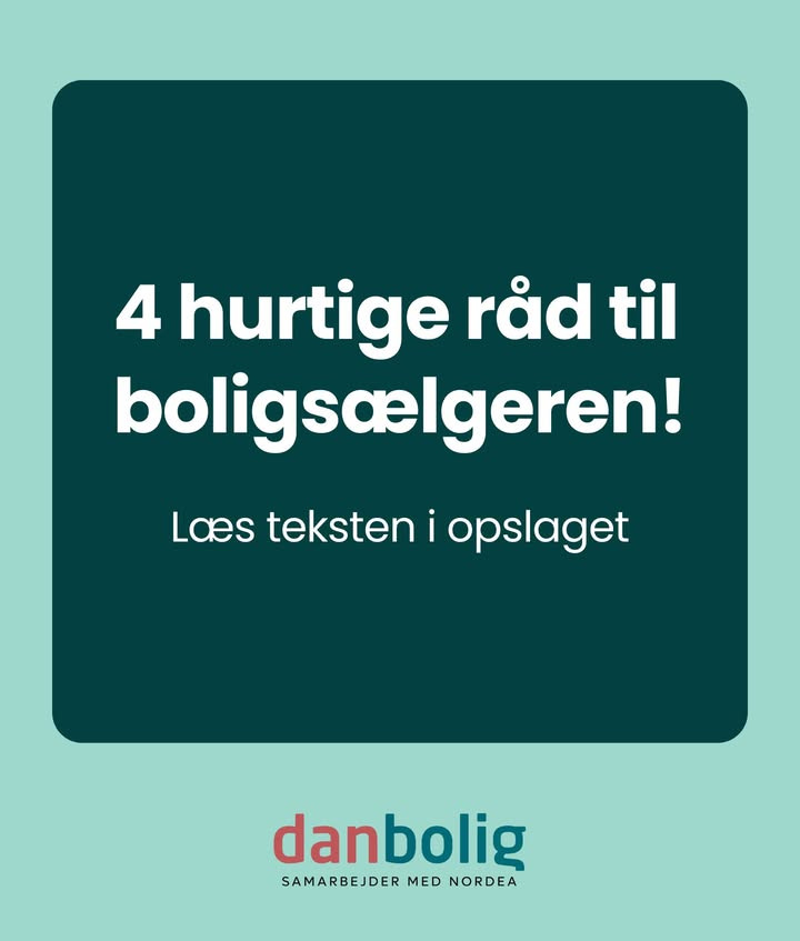 Danbolig Randers deler fire råd til et vellykket boligsalg