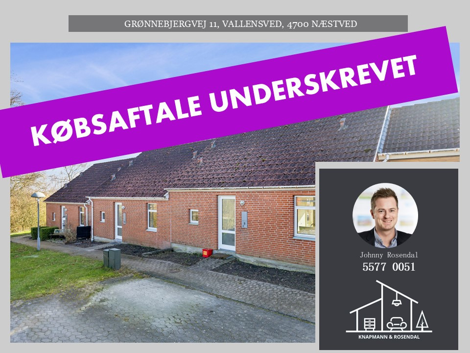 Knapmann & Rosendal ApS sælger andelsbolig på Grønnebjergvej 11 på kun 17 dage