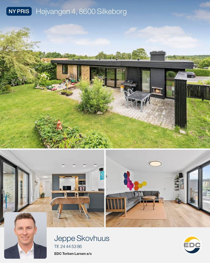 Ny pris på totalrenoveret udsigtsvilla i Virklund – EDC Torben Larsen