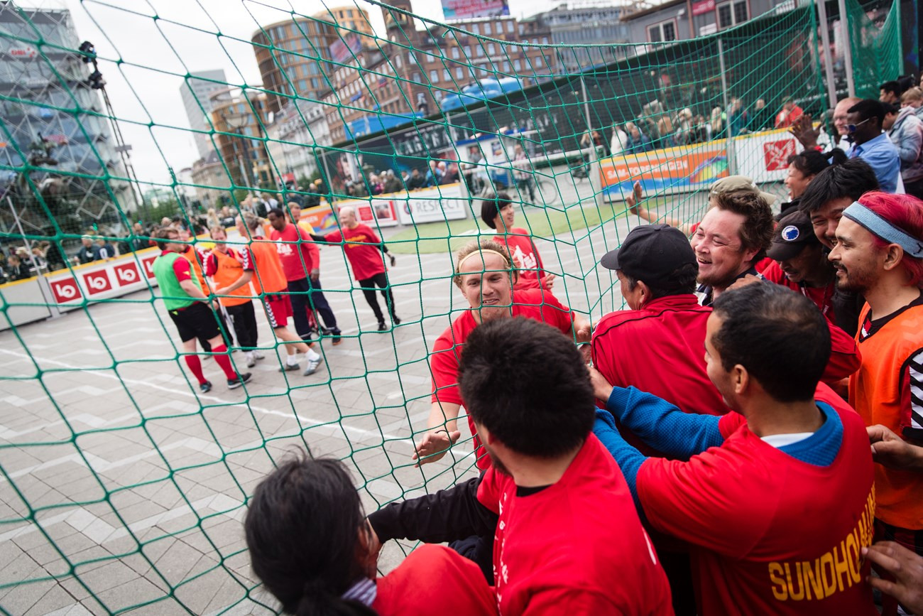 Lokale politikere på samme hold