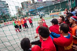 Lokale politikere på samme hold