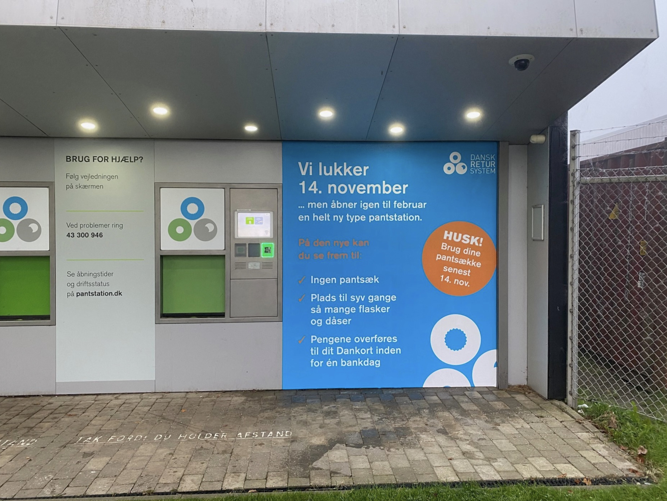 Pantstation i Horsens bygges om og får plads til meget mere pant