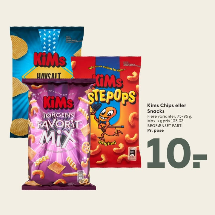 SPAR SKALLERUP A/S lokker med uimodståelige chips til din snackskål