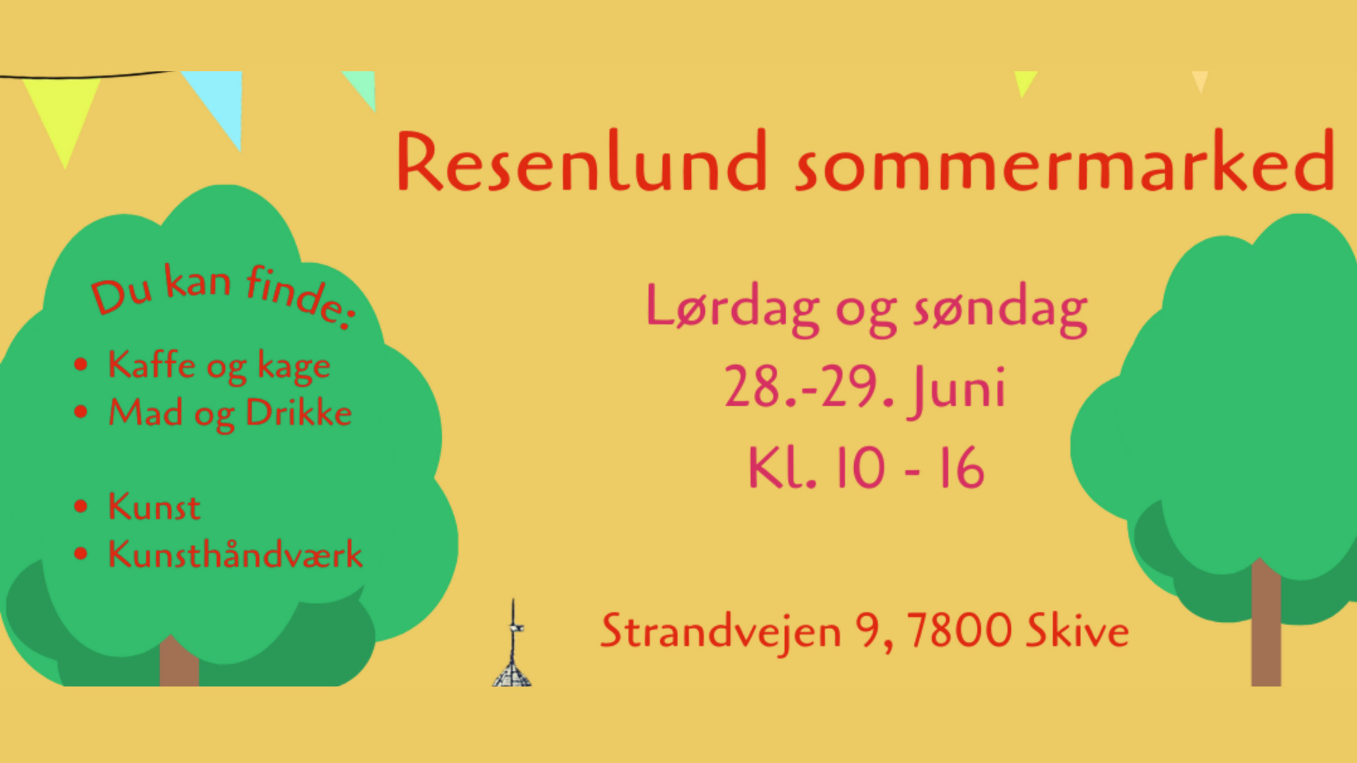 Guldsmed Ø inviterer til det hyggelige Resenlund Sommermarked