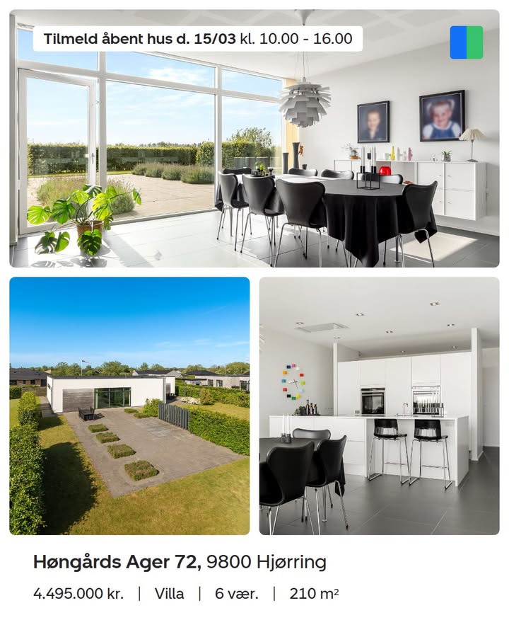 Nybolig Hjørring v/Morten Hove inviterer til åbent hus i eksklusiv villa