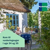 Nybolig Sæby A/S tilbyder gratis salgsvurdering af sommerhuse i uge 34 og 35