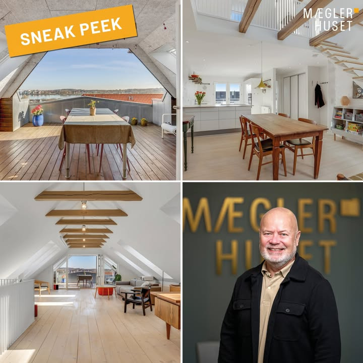 Mæglerhuset Aalborg giver et sm sneak peek på en liebhaverlejlighed i Vestbyen