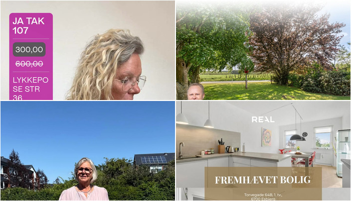 Nyt fra Lagersalg.com, RealMæglerne Esbjerg og Bramming, ROSENGREEN og 1 anden
