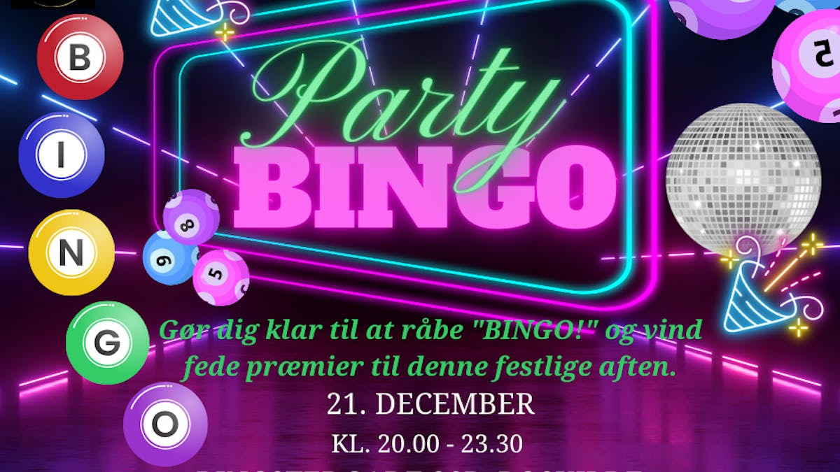Oplev en festlig aften med musik bingo på 28 Live